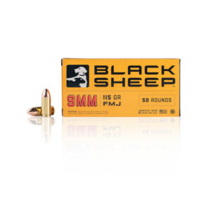 Black Sheep 9x19mm 115gr FMJ - 50 Round Box