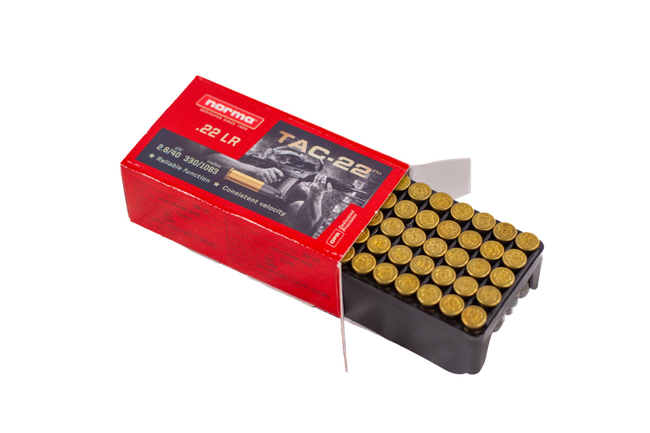Norma Tac 22 LR | 5,000 Round Case - Ammo Trucks