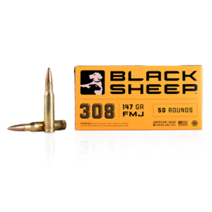 Black Sheep .308 147gr FMJ Ammunition